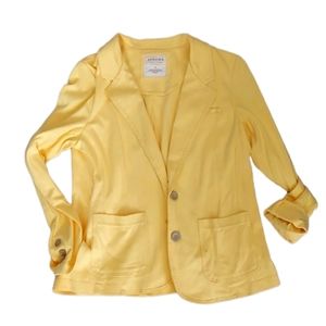 Sonoma size M Women's Yellow Blazer